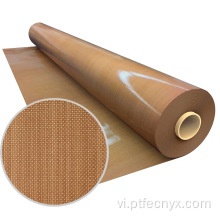 Vải PTFE được sử dụng trong thắt lưng máy phát hành gỗ